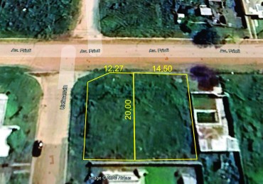 2 Lotes Sobre Av Friulli Esquina Total o parcial